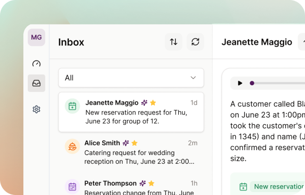 One inbox for every call and text, so nothing gets missed